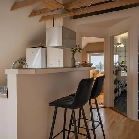Penthouse Med Skratak Og Utsikt - Sentralt Haugesund