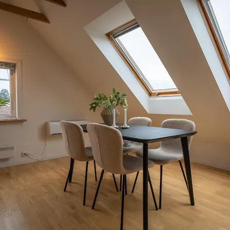 Penthouse Med Skratak Og Utsikt - Sentralt Apartamento *